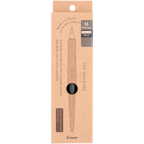 Pilot Iro-Utsushi Dip Pen - Black Wooden