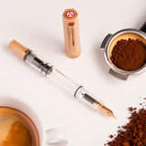 TWSBI ECO Caffe Fountain Pen - Bronze Trim