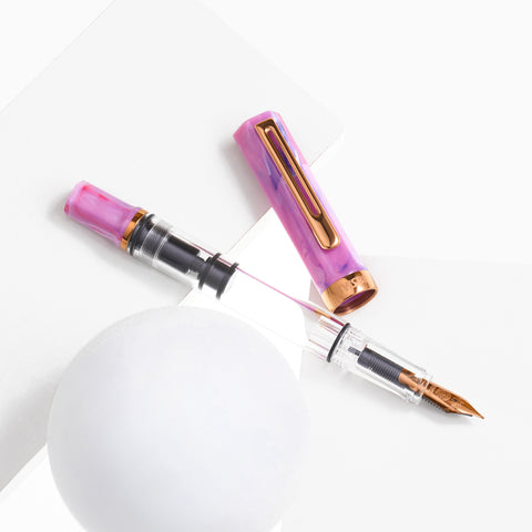 TWSBI ECO Fountain Pen - Fluorite Purple w/ Bronze