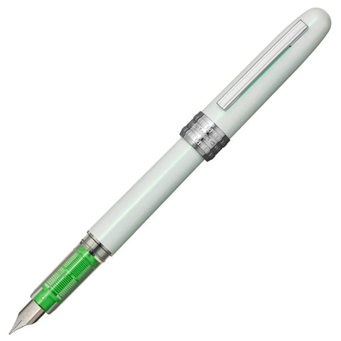 Platinum Plaisir Aura Fountain Pen - Healing Green