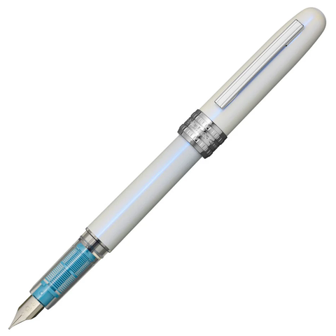 Platinum Plaisir Aura Fountain Pen - Symphony Blue