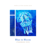 Vinta Inks Blue in Bloom [Tojoman 1935] - 30 mL Bottled Ink