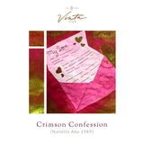 Vinta Inks Crimson Confession [Nandito Ako 1989] - 30 mL Bottled Ink