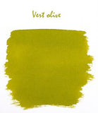 Jacques Herbin Vert Olive Bottled Ink - 10 mL Bottled Ink