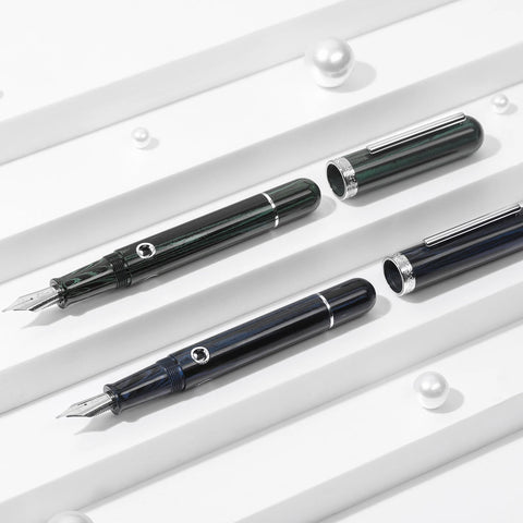 Nahvalur Nautilus Maylandia Blue Fountain Pen