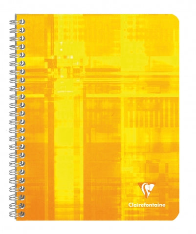 Clairefontaine Wirebound Lined Notebook A4 (6.5 x 8.25")