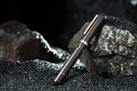Nahvalur Nautilus Stylophora Berry Fountain Pen
