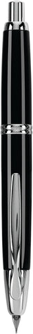 Pilot Vanishing Point Fountain Pen - Black/Rhodium