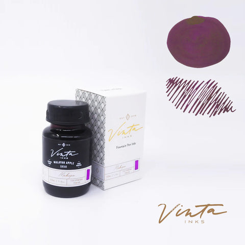 Vinta Inks Malayan Apple [Makopa 1938] - 30mL Bottled Ink
