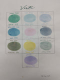 Vinta Inks Pastel Blue [Julio 1991] (Shimmer) - 30 mL bottled ink