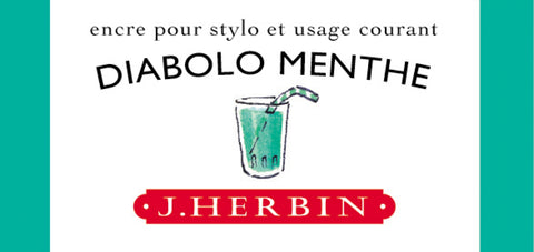 Jacques Herbin Diabolo Menthe - 10 mL Bottled Ink